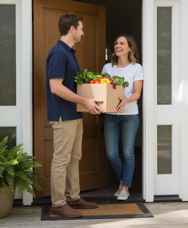 Farm produce delivered to your door