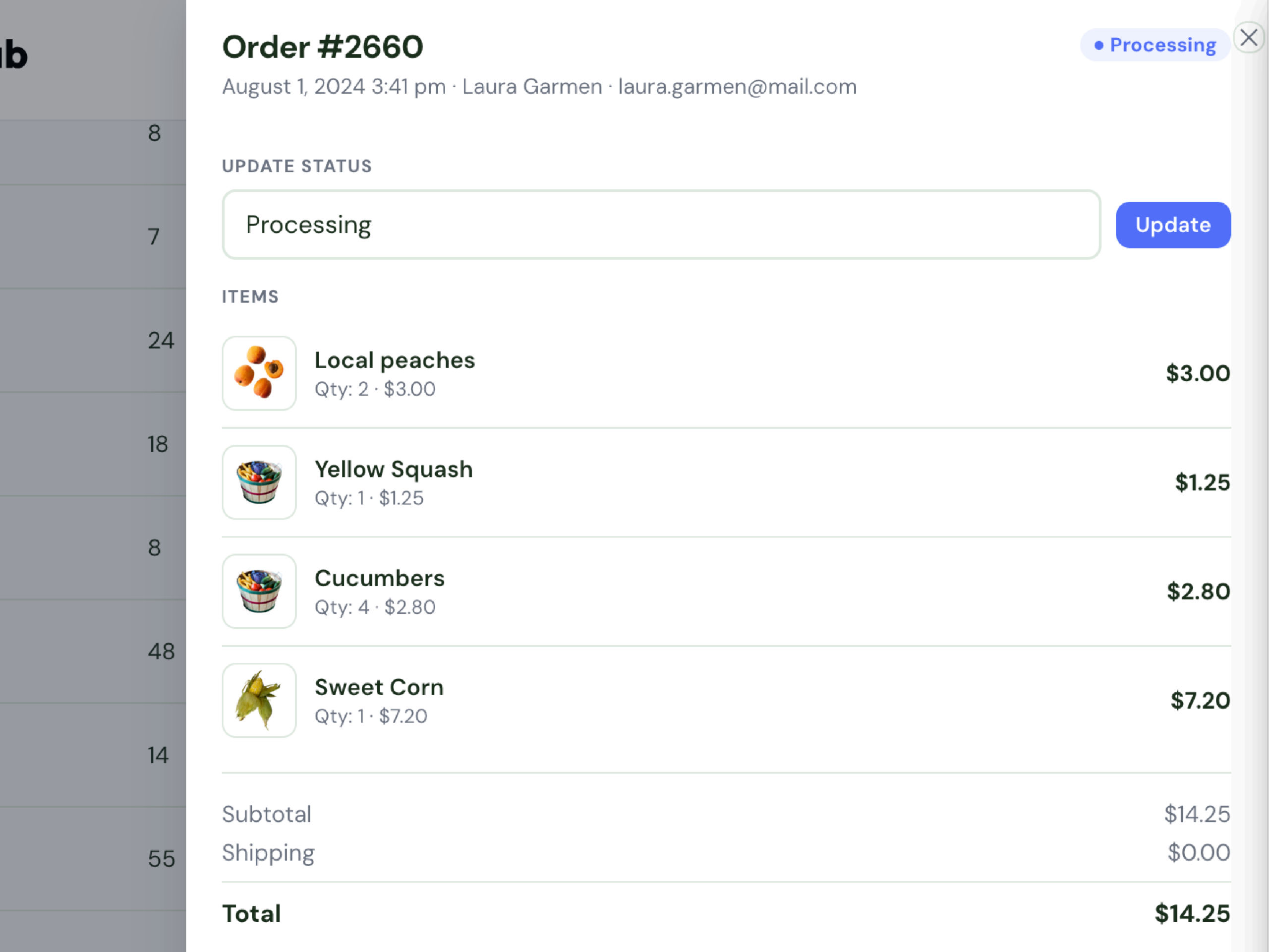 FarmTab farmer payout dashboard